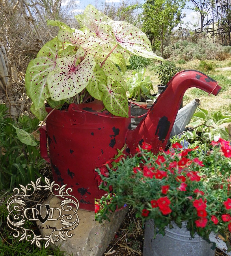 flower pots from junk