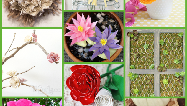 Faux Flowers: 10 Creative DIYs