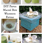 Paper Mache Box Wedding Favors