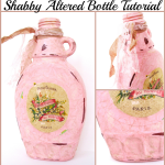 Shabby Altered Bottle Tutorial