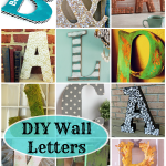DIY Wall Letters: 16 Awesome Projects!