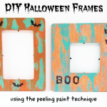DIY Halloween Frames